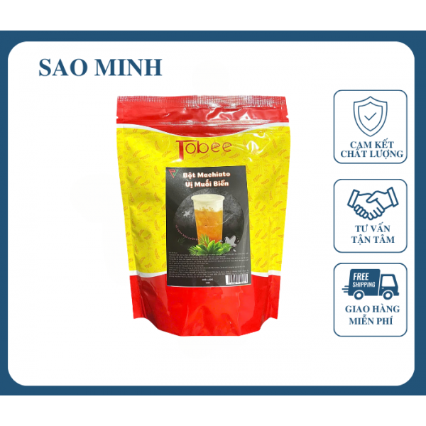 Bột Milk Foam Muối Biển Tobee